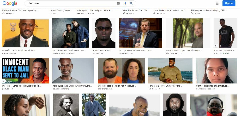 Google Black Men